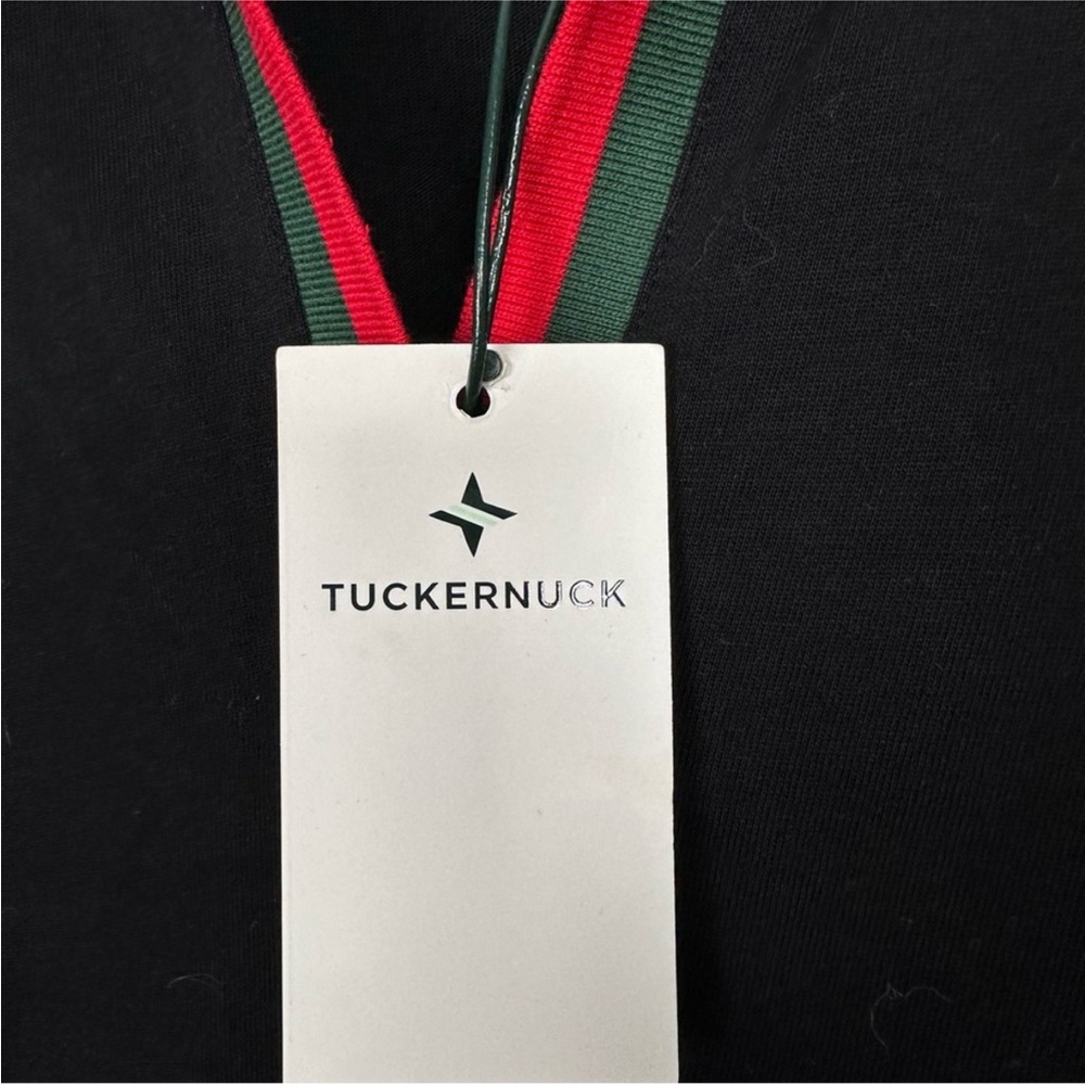 TUCKERNUCK Black Hutton Polo Dress Small - Picture 10 of 14